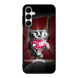 wisconsin badger logo Samsung Galaxy A16 Case OV3488