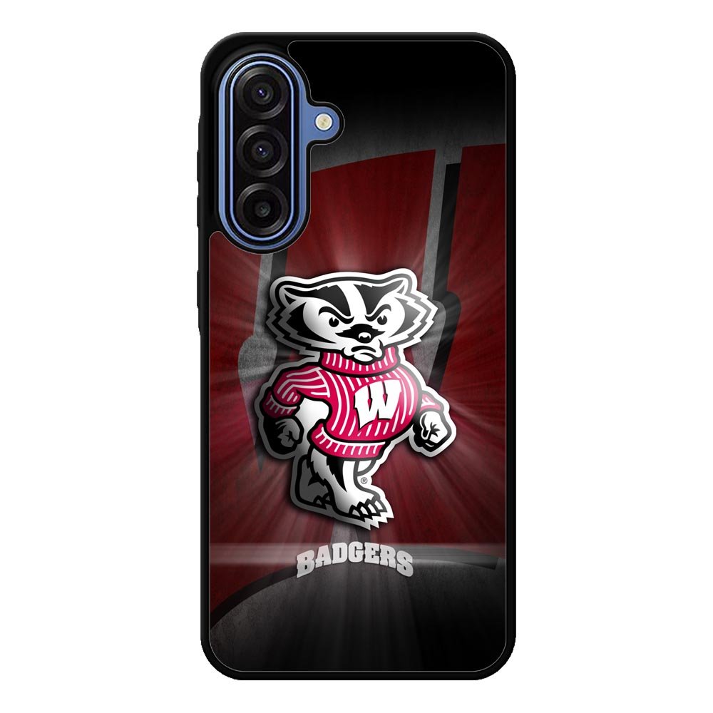 wisconsin badger logo Samsung Galaxy A17 Case