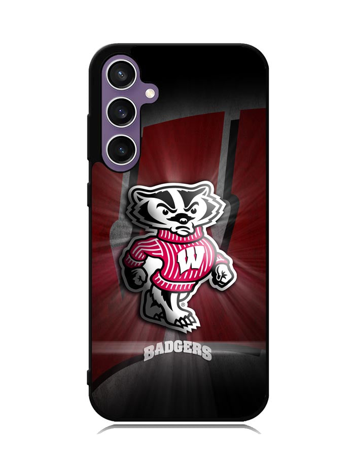wisconsin badger logo Samsung Galaxy S23 FE 5G Case
