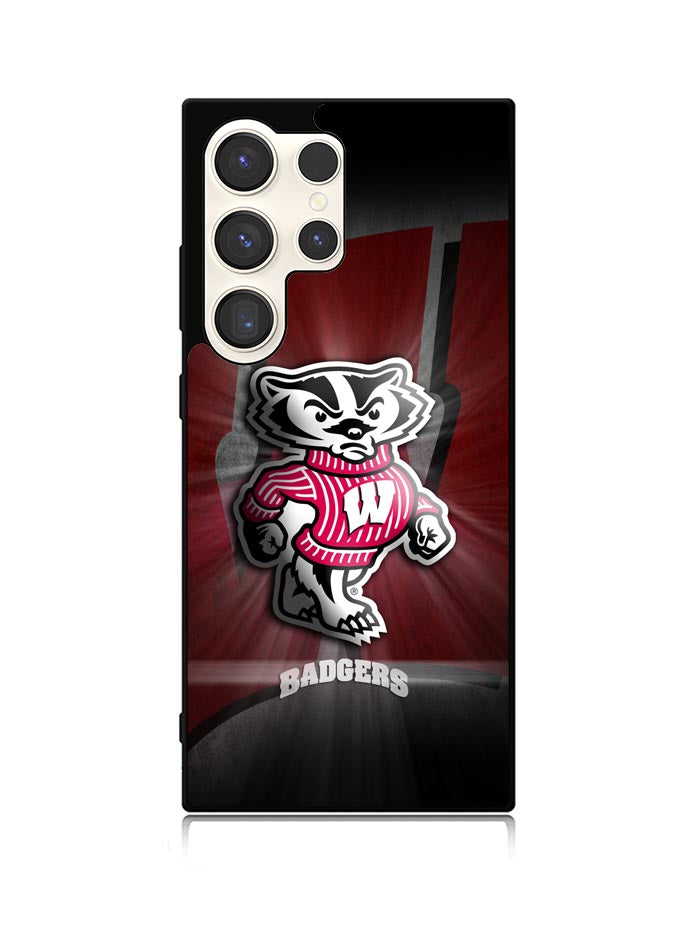 wisconsin badger logo Samsung Galaxy S24 Ultra 5G Case
