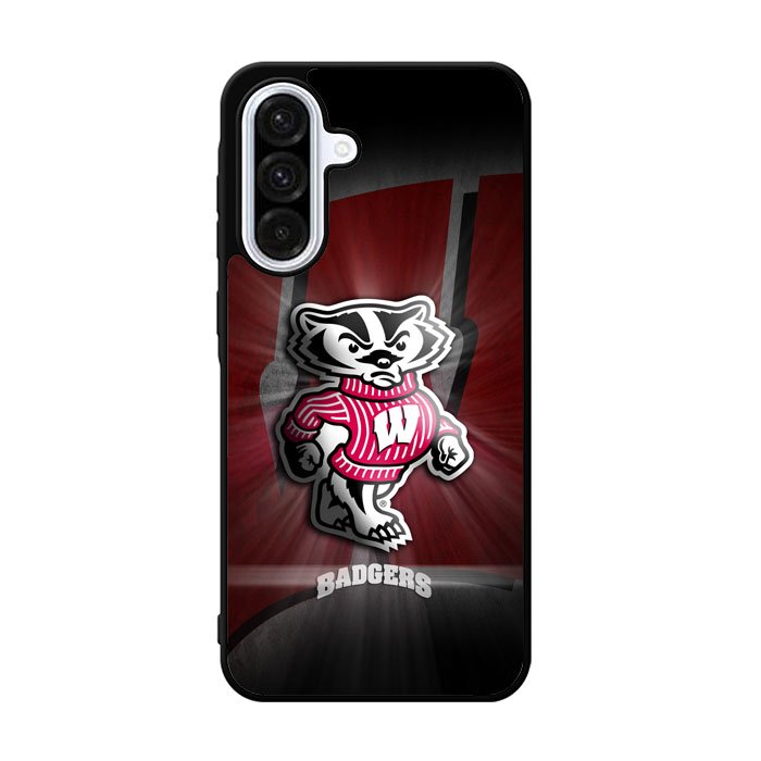 wisconsin badger logo Samsung Galaxy A36 Case OV0062