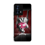 wisconsin badger logo Motorola Moto G Power 5G 2024 Case OV0062