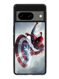 Spiderman Captain America Shield Google Pixel 8A Case QC2511
