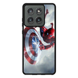 Spiderman Captain America Shield Motorola Moto Edge 2025 Case QC2511