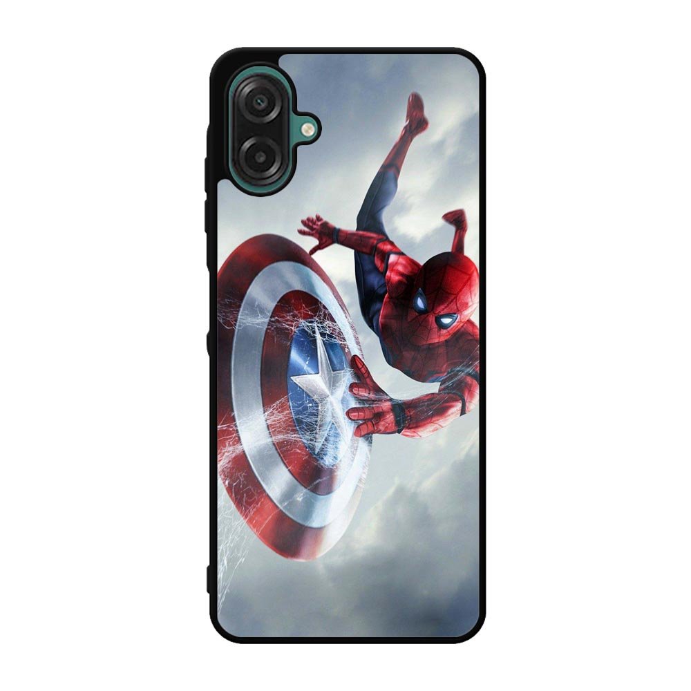 Spiderman Captain America Shield Samsung Galaxy A07 Case QC2511