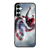 Spiderman Captain America Shield Samsung Galaxy A16 Case OV2511