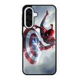 Spiderman Captain America Shield Samsung Galaxy A56 5G Case RC2511