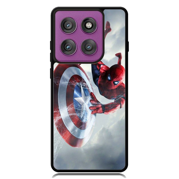 Spiderman Captain America Shield Motorola Moto Edge 2025 | Moto Edge 60 Fusion | Moto Edge 60 Pro Case OV2511