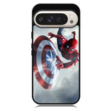 Spiderman Captain America Shield Google Pixel 10 | Google Pixel 10 Pro Case RC2511