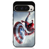 Spiderman Captain America Shield Google Pixel 9 Pro XL Case OV2511