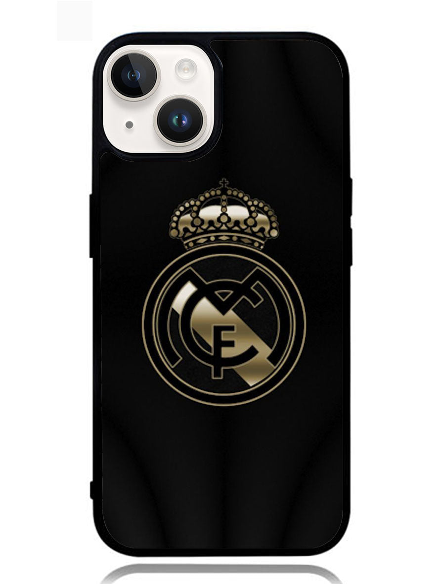 Real Madrid Gold 2nd iPhone 14 Plus Case