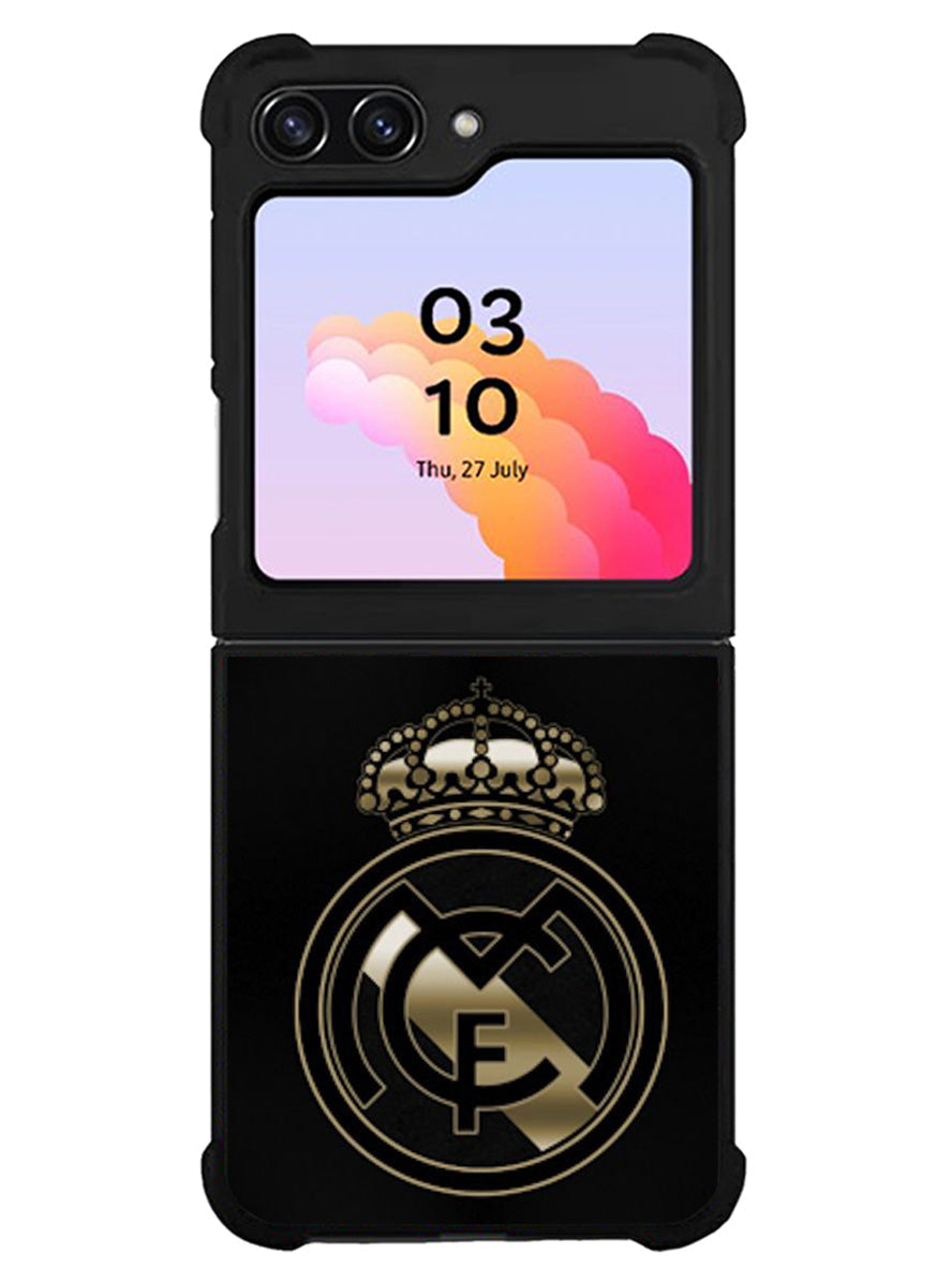 Real Madrid Gold 2nd Samsung Galaxy Z Flip 5 5G 2023 Case