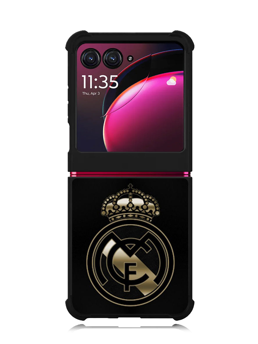 Real Madrid Gold 2nd Motorola Moto Razr Plus 2023 , Moto Razr+ 2023 Case