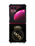 Real Madrid Gold 2nd Motorola Moto Razr Plus 2023 , Moto Razr+ 2023 Case