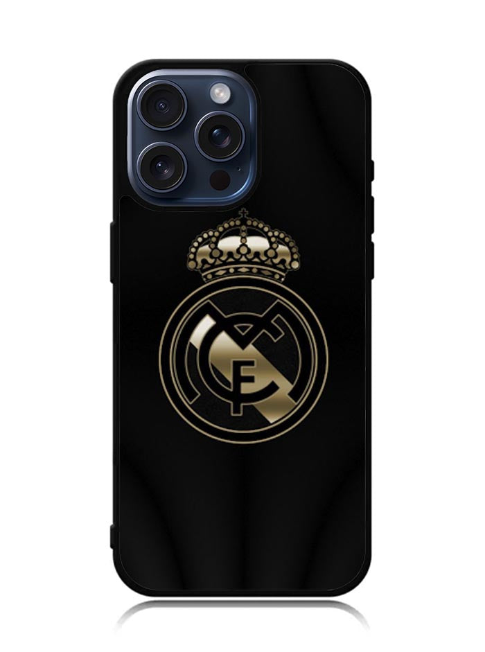 Real Madrid Gold 2nd iPhone 15 Pro Max Case