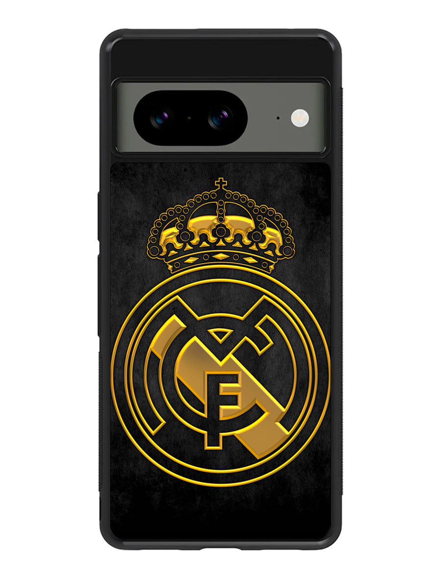 real madrid gold Google Pixel 8A Case QC2766