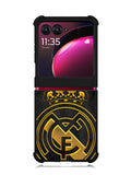 Real Madrid Gold 1st Motorola Moto Razr Plus 2023 , Moto Razr+ 2023 Case