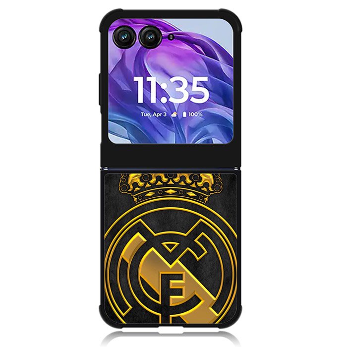 real madrid gold Motorola Moto Razr Plus 2024 , Moto Razr+ 2024 Case OV2766