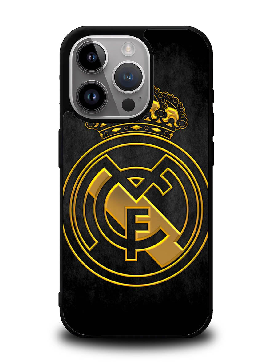 Real Madrid Gold 1st iPhone 15 Pro Case