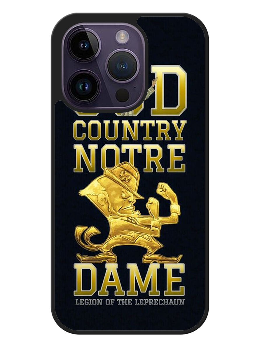 notre dame fighting irish 4th iPhone 14 Pro Case