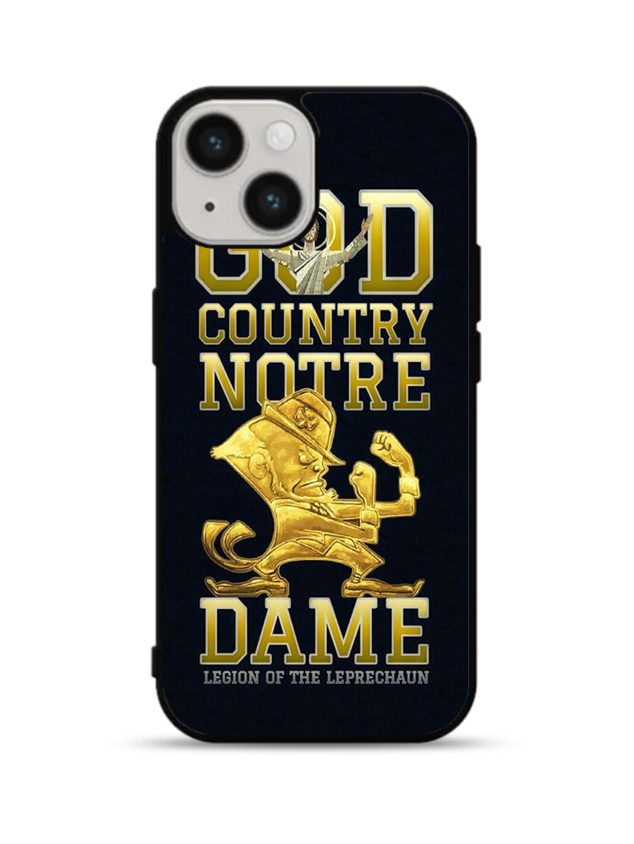 notre dame fighting irish 4th iPhone 15 Plus Case