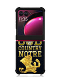 notre dame fighting irish 4th Motorola Moto Razr Plus 2023 , Moto Razr+ 2023 Case