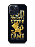 notre dame fighting irish 4th iPhone 15 Pro Max Case