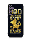 notre dame fighting irish 4th Samsung Galaxy S23 FE 5G Case
