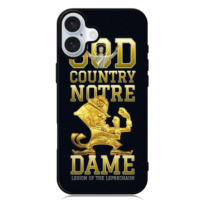 notre dame fighting irish 4th iPhone 16 Plus Case