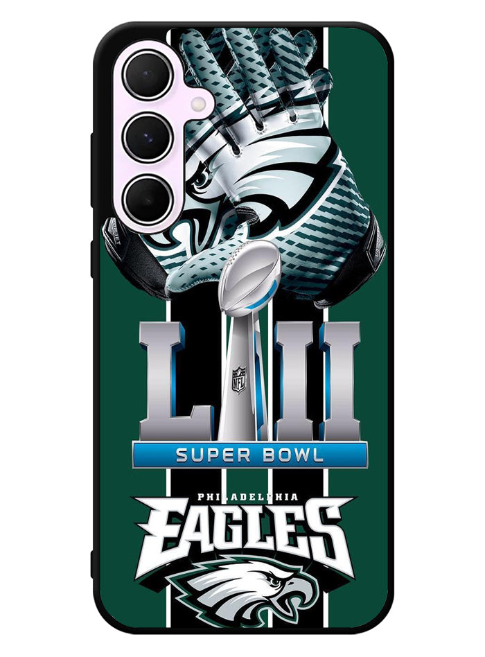 Philadelphia Eagles 4th Samsung Galaxy A55 5G Case