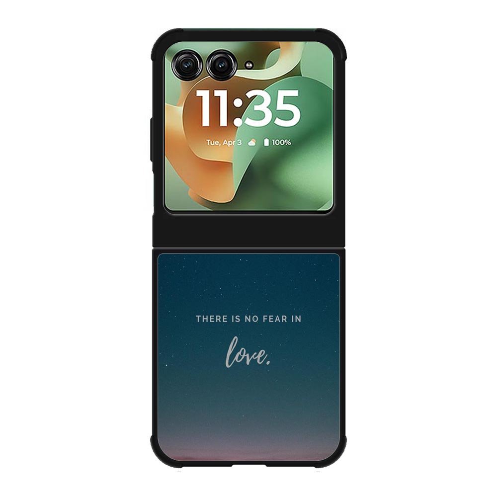 There is no fear in love Motorola Moto RAZR 2025 Case OV2193