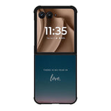 There is no fear in love Motorola Moto RAZR Plus 2025 Case OV2193