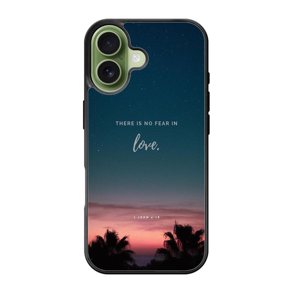 There is no fear in love iPhone 17 Case OV2193
