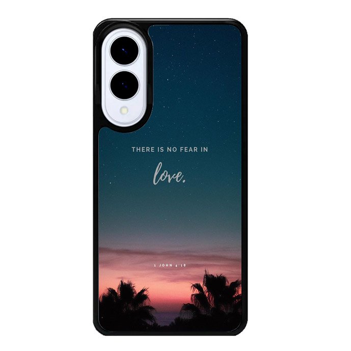 There is no fear in love Samsung Galaxy S25 Edge 5G Case OV2193