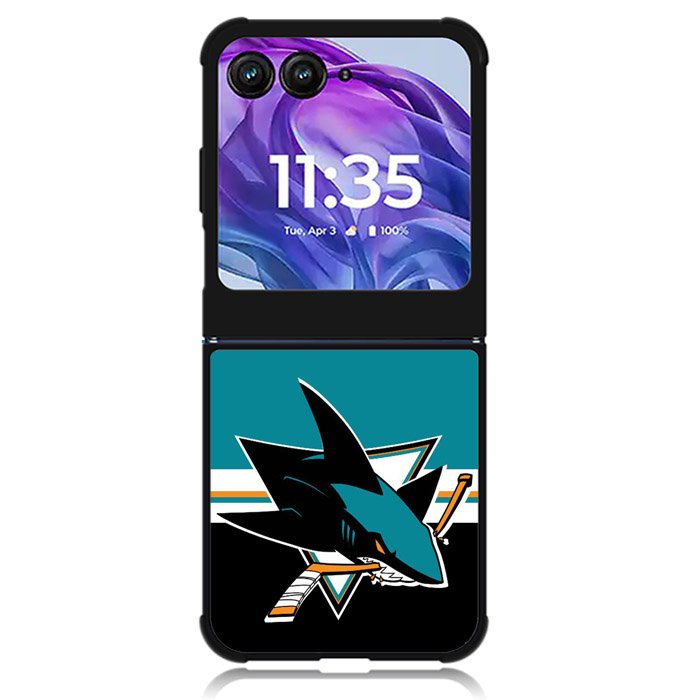 san jose sharks Motorola Moto Razr Plus 2024 , Moto Razr+ 2024 Case OV2649