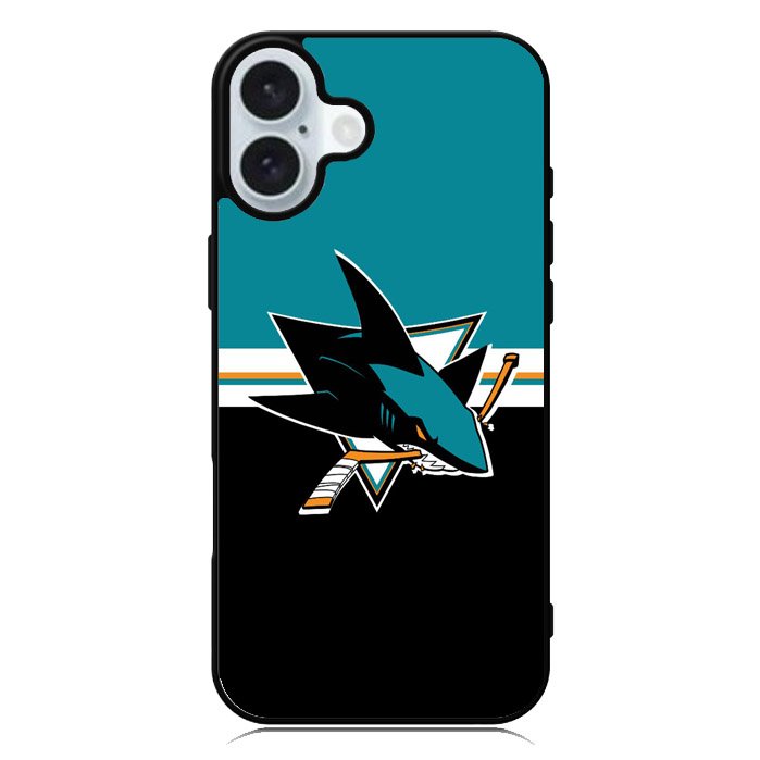 san jose sharks iPhone 16 Plus Case QC2649