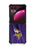 minnesota vikings 4th Motorola Moto Razr Plus 2023 , Moto Razr+ 2023 Case