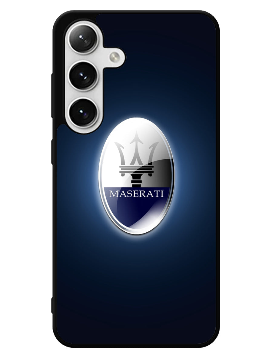 maserati logo 3rd Samsung Galaxy S25 5G Case