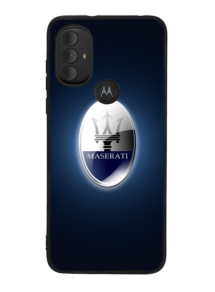 maserati logo 3rd Motorola Moto G Pure 2021 , Moto G Power 2022 Case