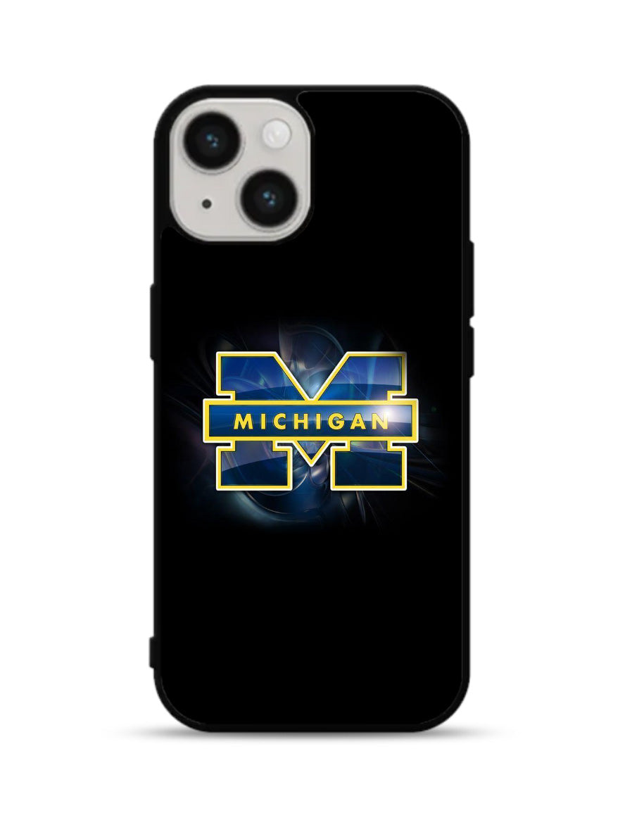 michigan wolverines 8th iPhone 15 Plus Case