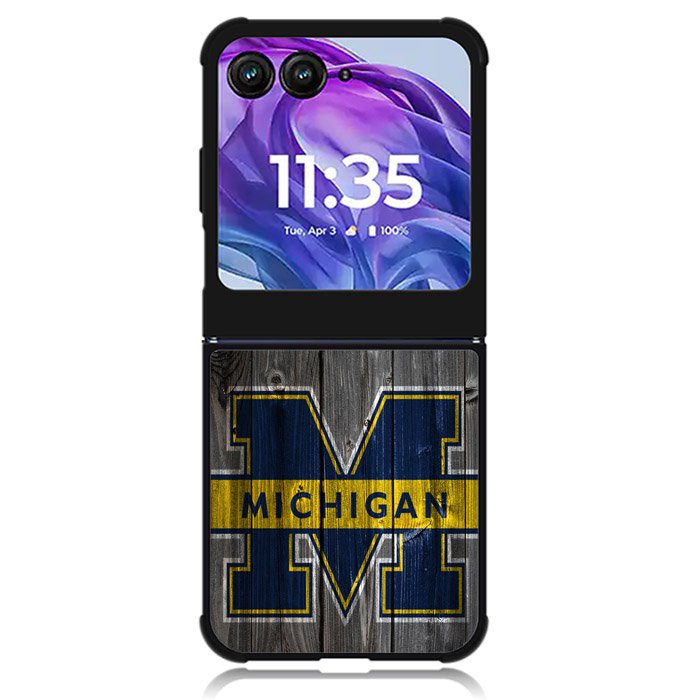 michigan wolverines Motorola Moto Razr Plus 2024 , Moto Razr+ 2024 Case OV3313