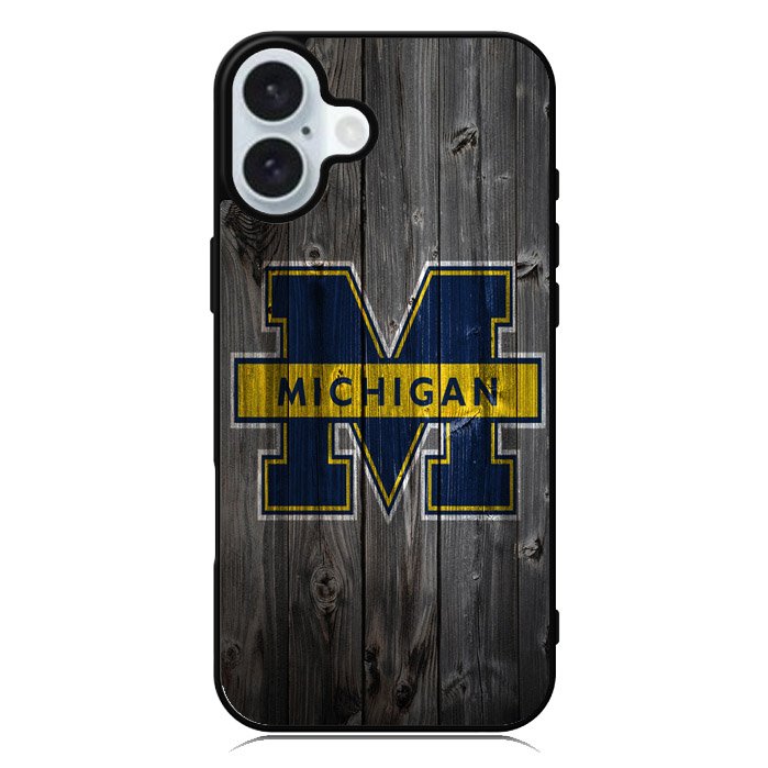 michigan wolverines iPhone 16 Case QC3313