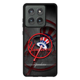 new york yankees Motorola Moto Edge 2025 Case QC7696