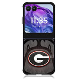 university georgia bulldogs 3rd Motorola Moto Razr Plus 2024 , Moto Razr+ 2024 Case