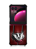 wisconsin badger logo Motorola Moto Razr Plus 2023 , Moto Razr+ 2023 Case OV1985