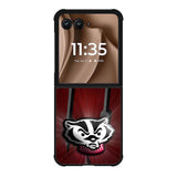 wisconsin badger logo Motorola Moto RAZR Plus 2025 Case OV1985