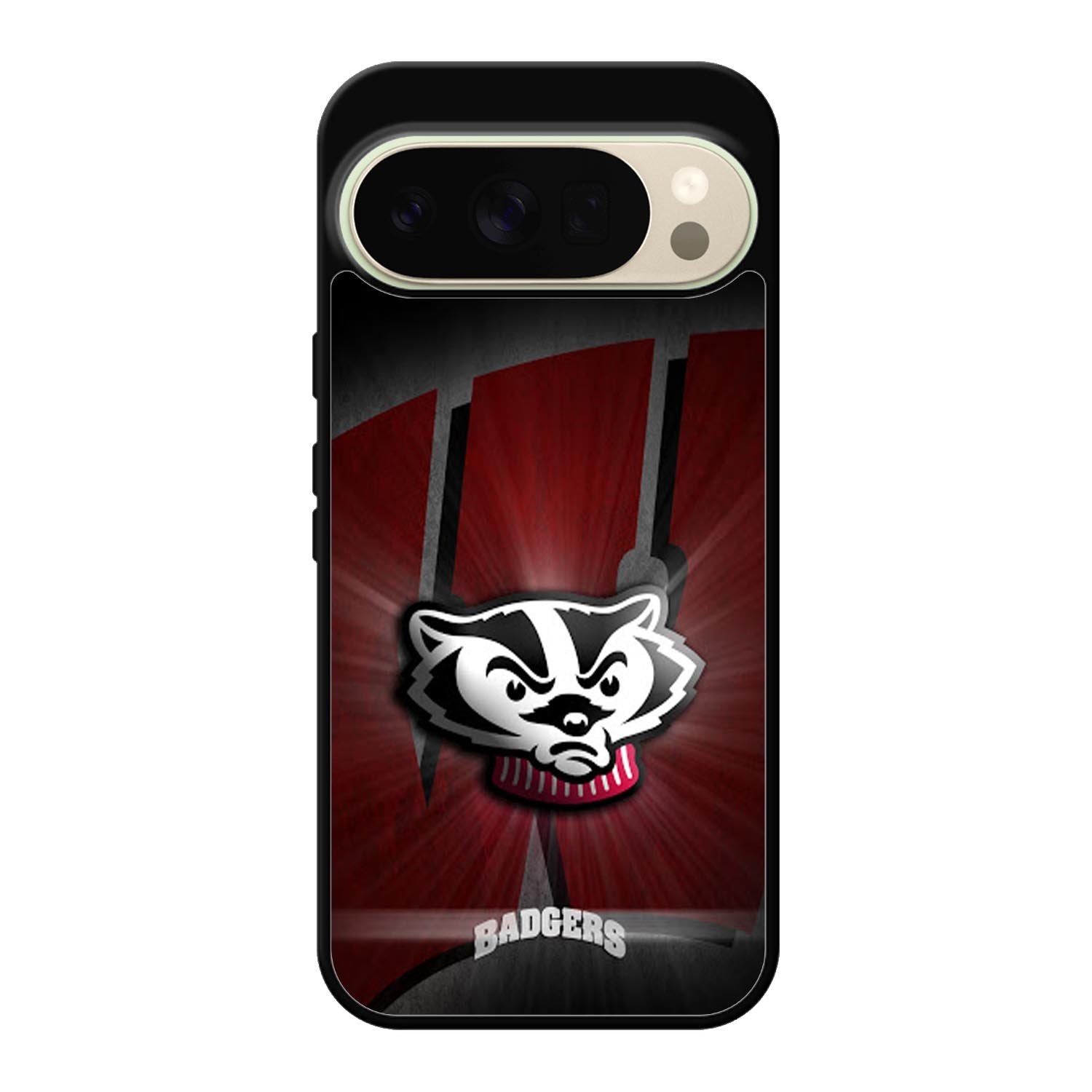 wisconsin badger logo Google Pixel 10 Pro Case OV1985