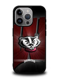 wisconsin badger logo iPhone 16 Pro Max Case OV1985