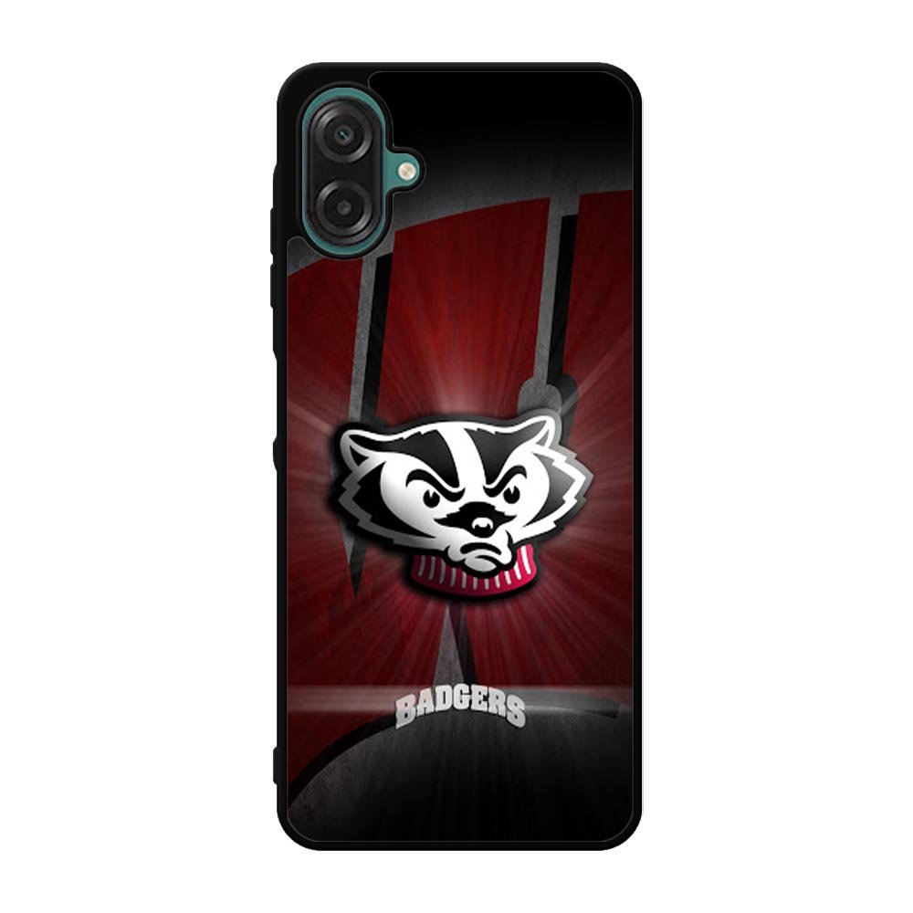 wisconsin badger logo Samsung Galaxy A07 Case OV1985