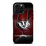 wisconsin badger logo iPhone 16 Pro Max Case OV1985